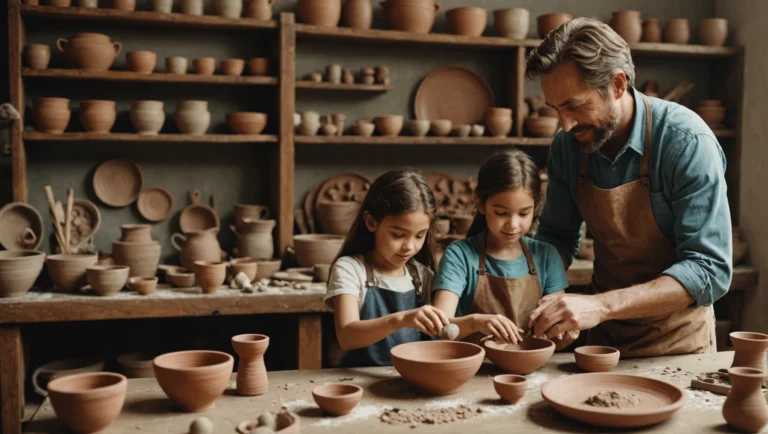 fabrique objets en argile