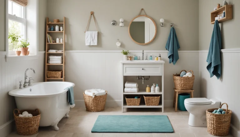 salle de bain montessori