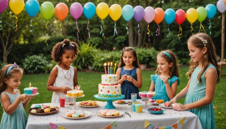 theme anniversaire fille 7 ans