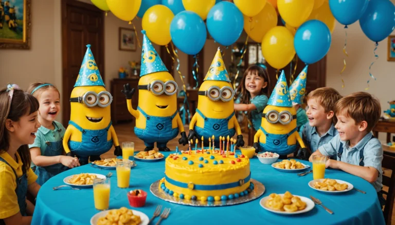 deco anniversaire minion
