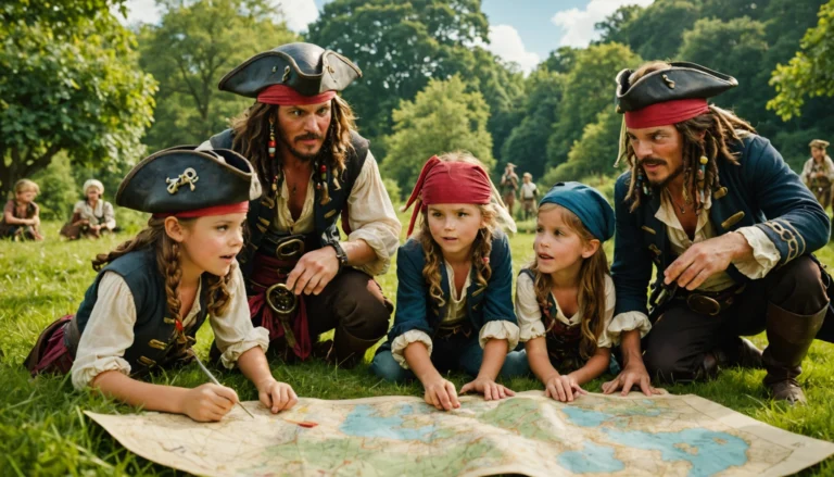 chasse au trésor des pirates