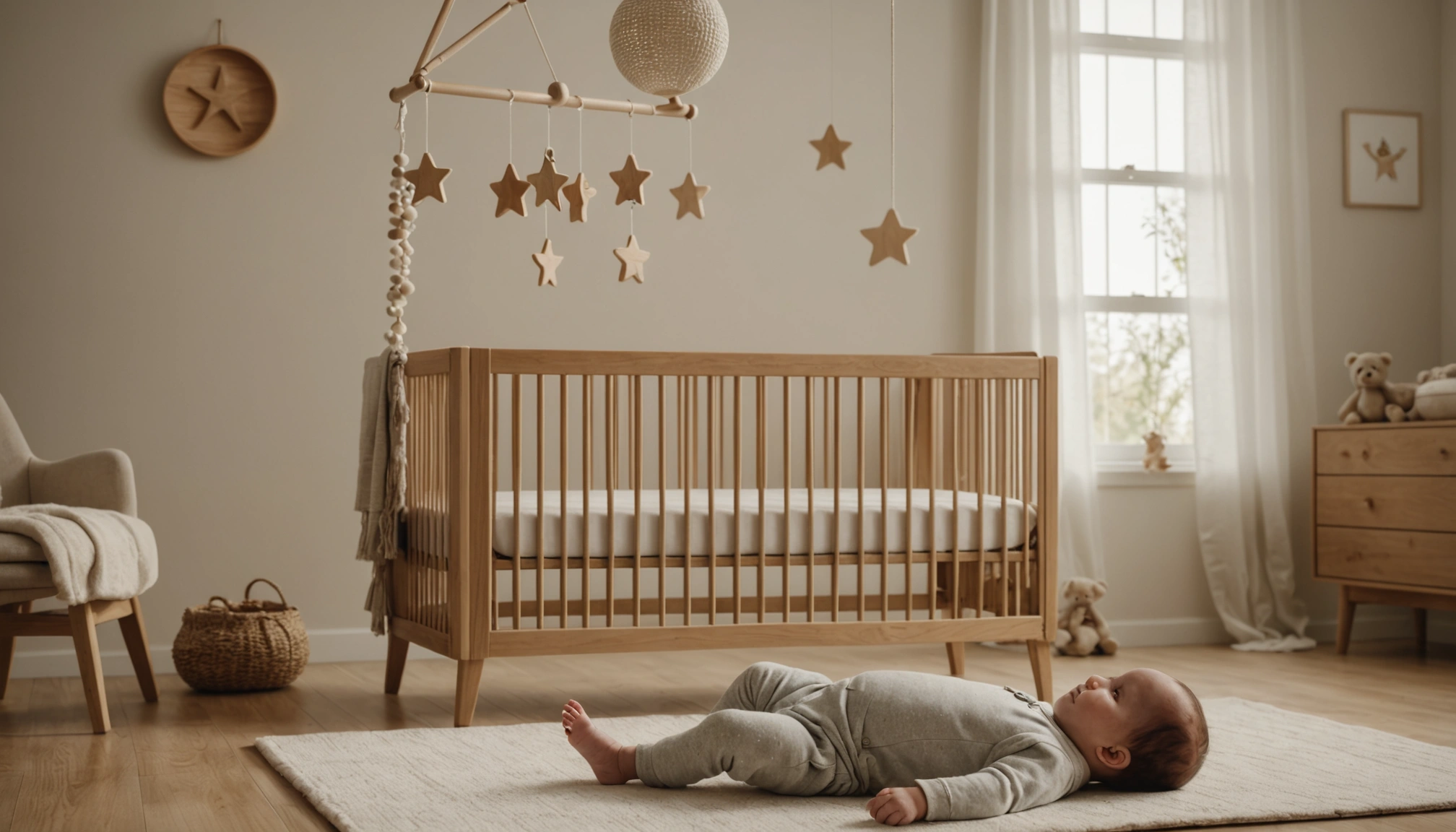 Jouet bébé 0-6 mois Montessori : émerveillement garanti