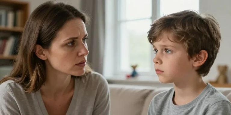 mon enfant ment que faire