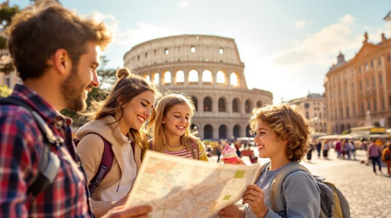 visiter italie en famille