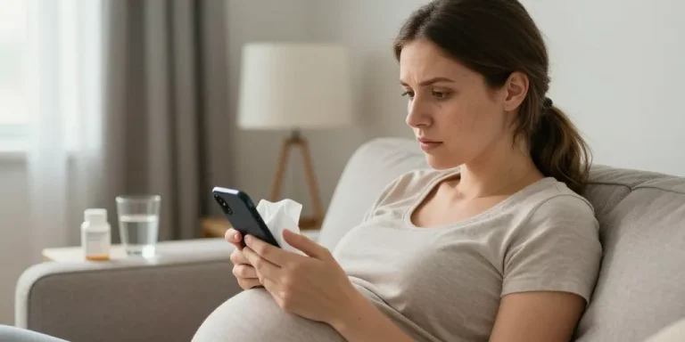 pertes quand on est enceinte