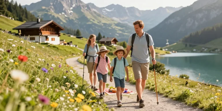 vacances en autriche en famille en été