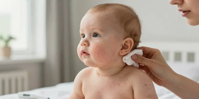 bébé bouton de chaleur