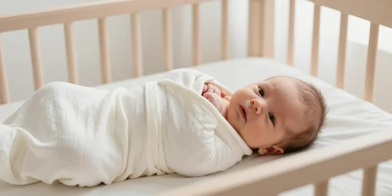 emmailloter un bebe