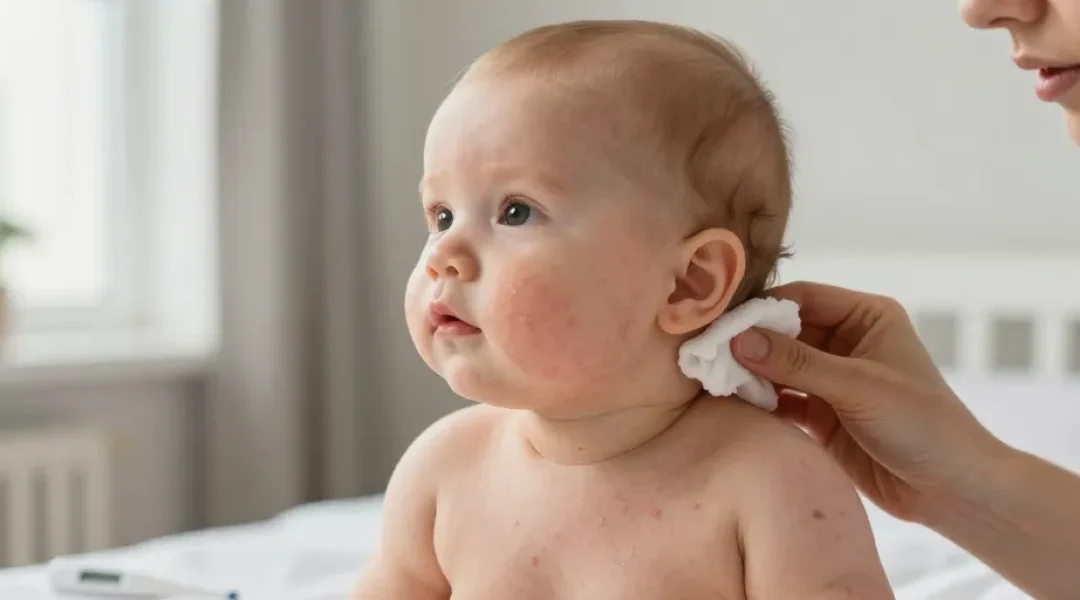 bébé bouton de chaleur