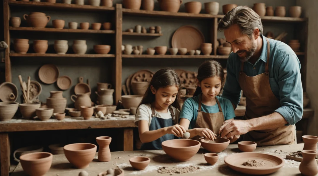 fabrique objets en argile