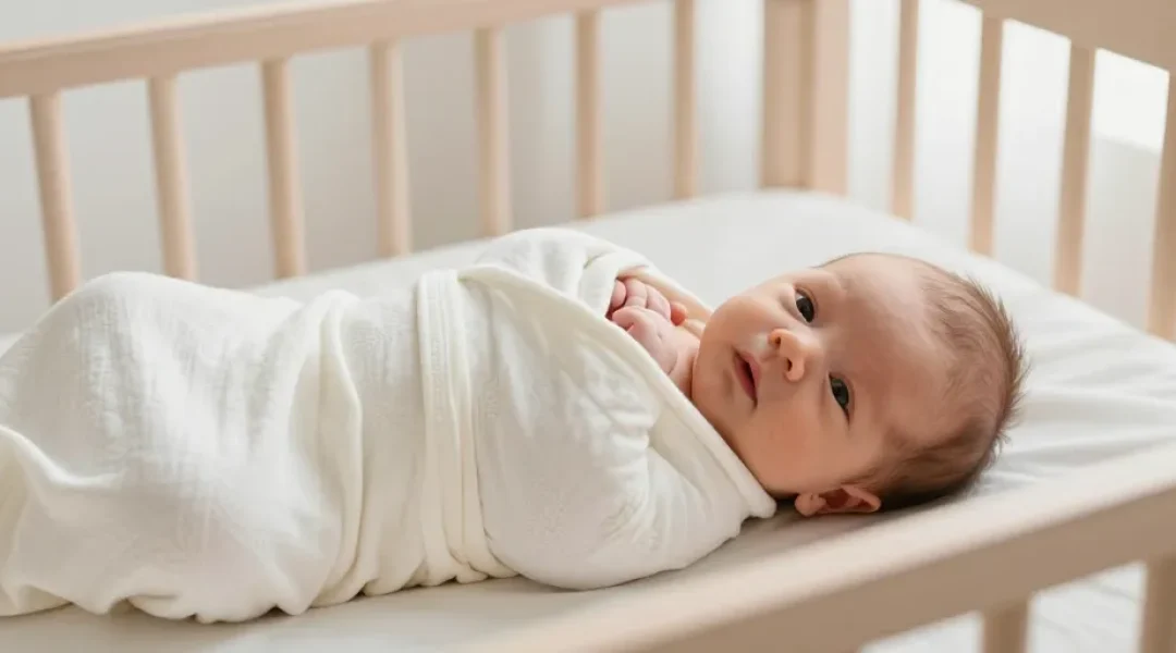 emmailloter un bebe