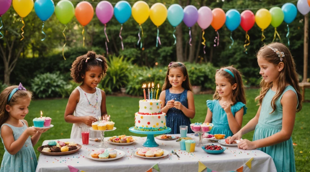theme anniversaire fille 7 ans