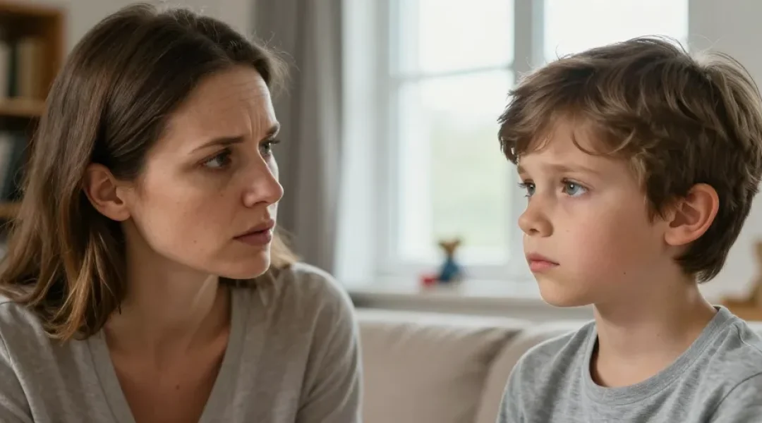 mon enfant ment que faire