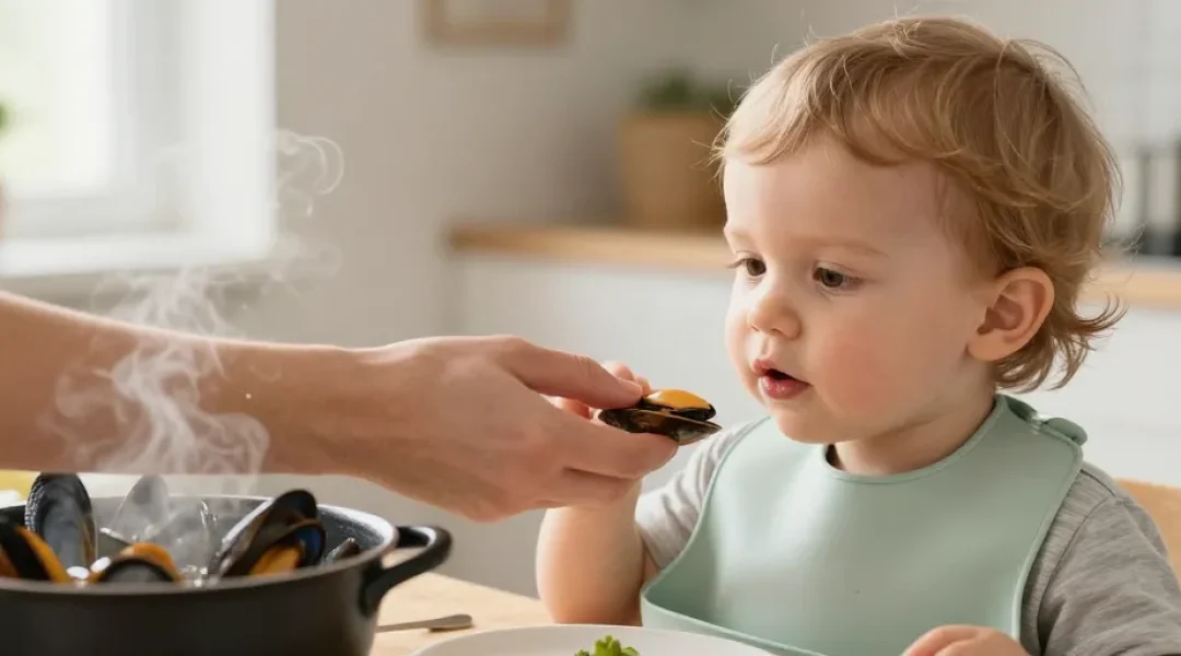 a quel age peut on manger des moules