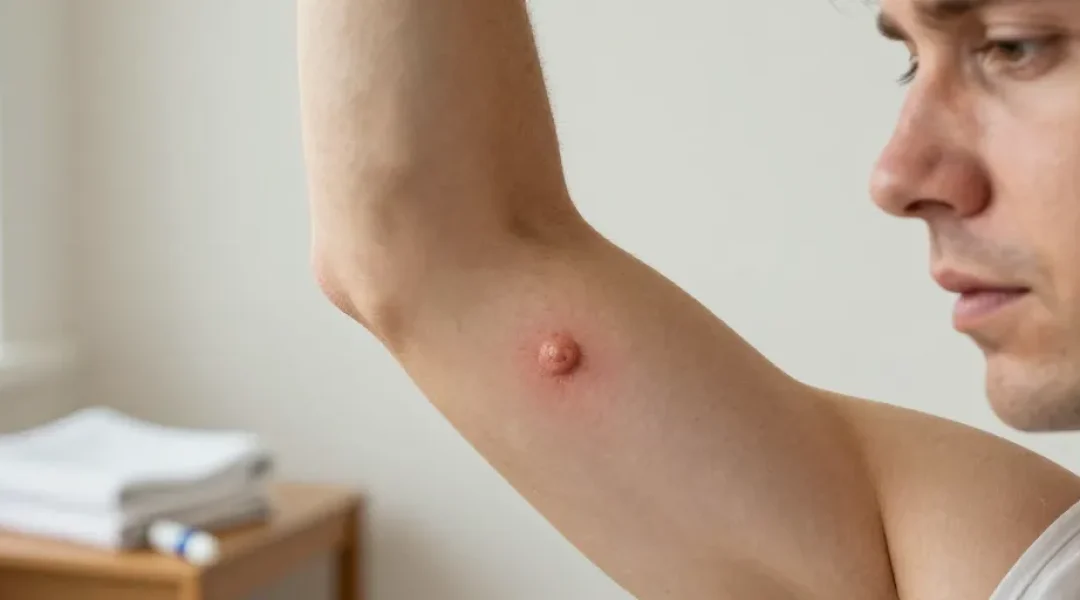 piqure insecte boule dure sous la peau