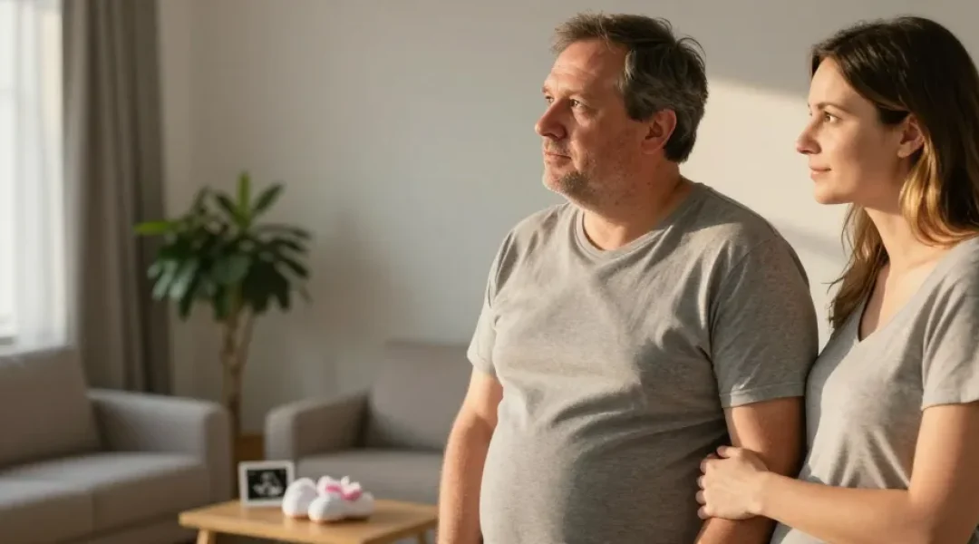 prise de poids du père pendant la grossesse