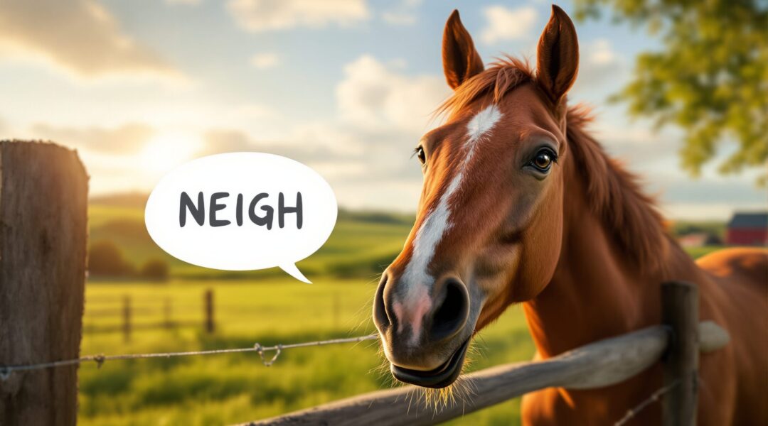 quel est le comble pour un cheval