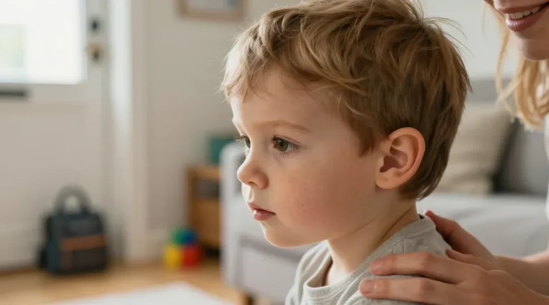 separation enfant 3 ans