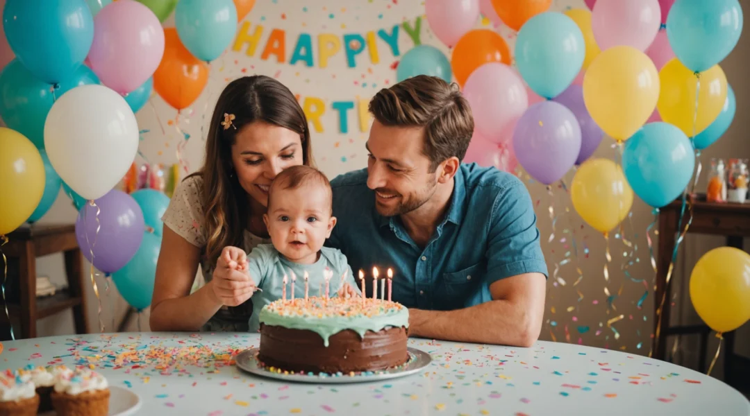 bebe anniversaire 1 an