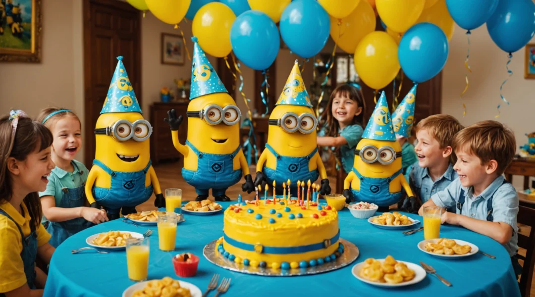 deco anniversaire minion