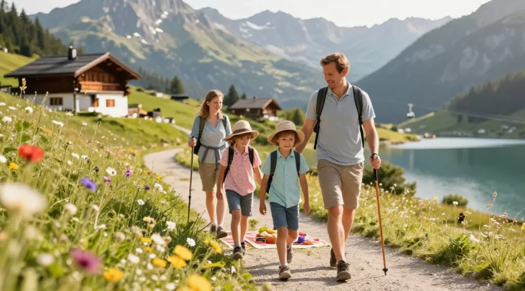 vacances en autriche en famille en été
