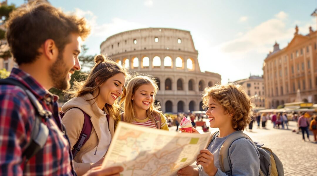 visiter italie en famille