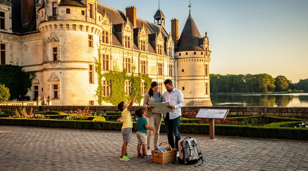 visiter les châteaux de la loire en 3 jours